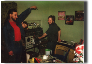 In my twenties playing my ARP In my twenties playing my ARP